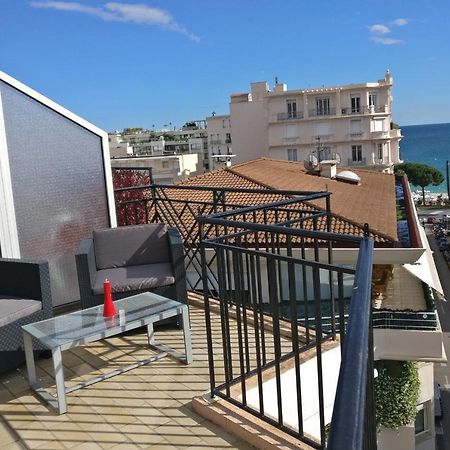 Nice Apartment Last Floor With Terrace And Clear View On The Sea Cannes Exteriör bild