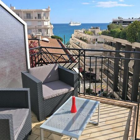 Nice Apartment Last Floor With Terrace And Clear View On The Sea Cannes Exteriör bild